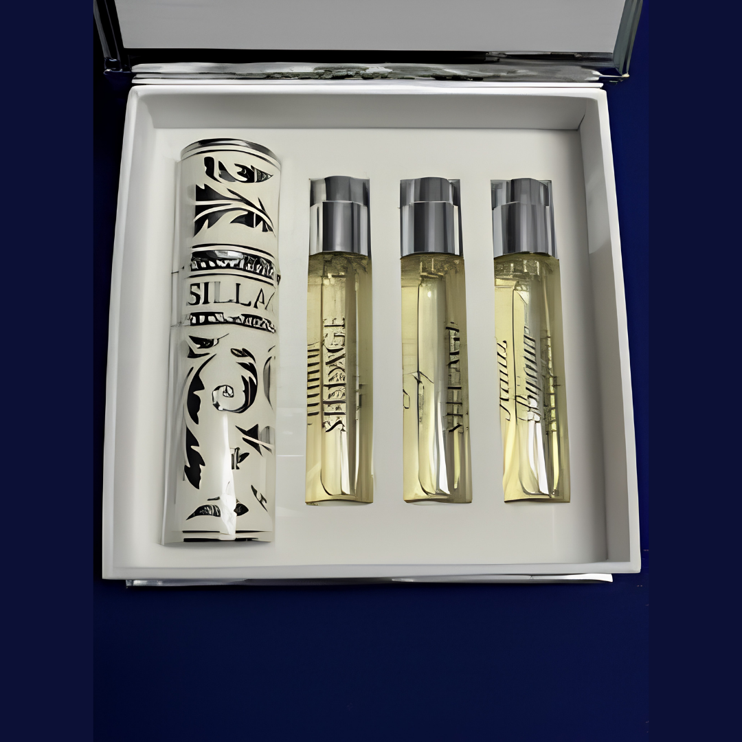 House of Sillage Arabesque Emerald Reign Blanche Or Travel Spray Set