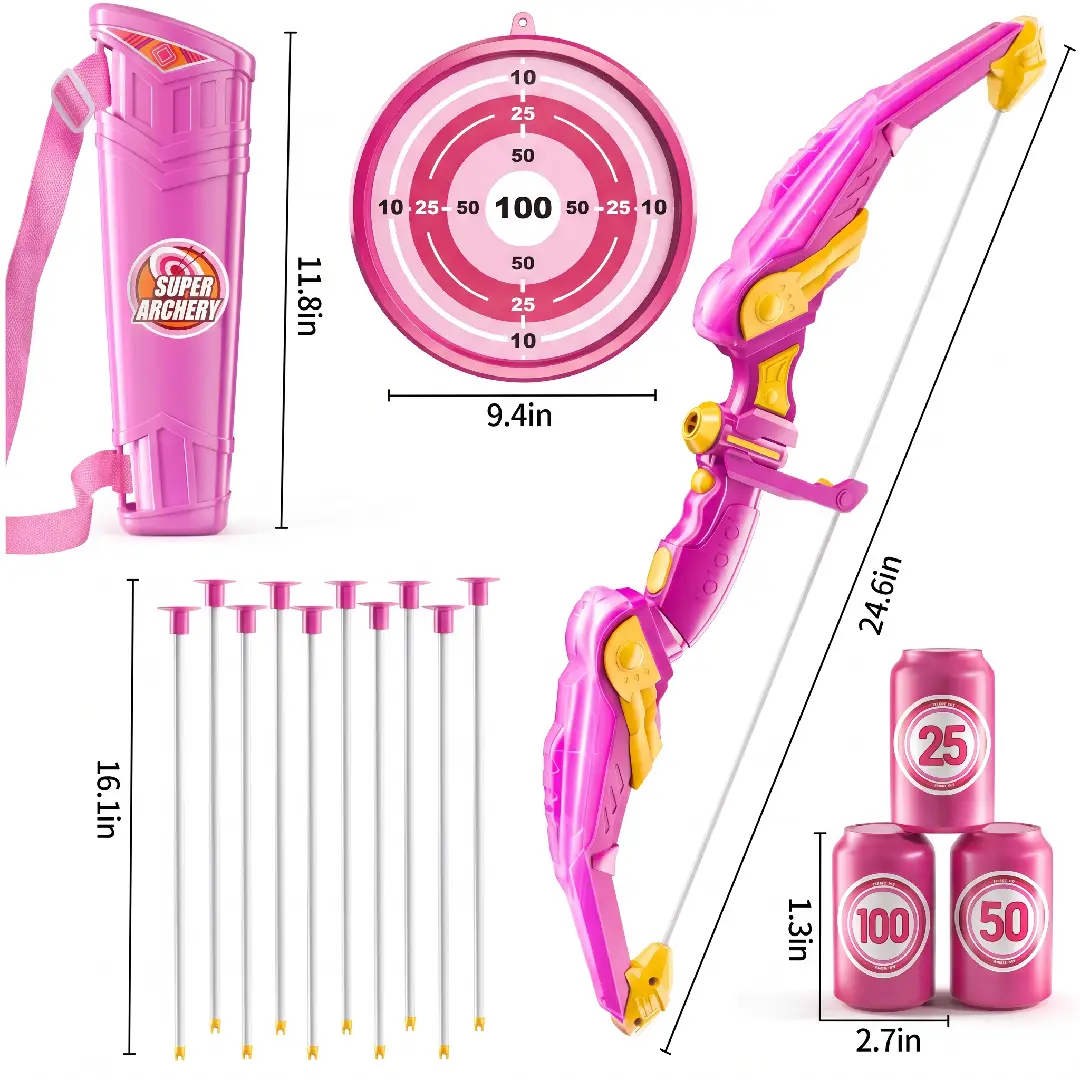 Kids Bow and Arrow Archery Toy Set image 3