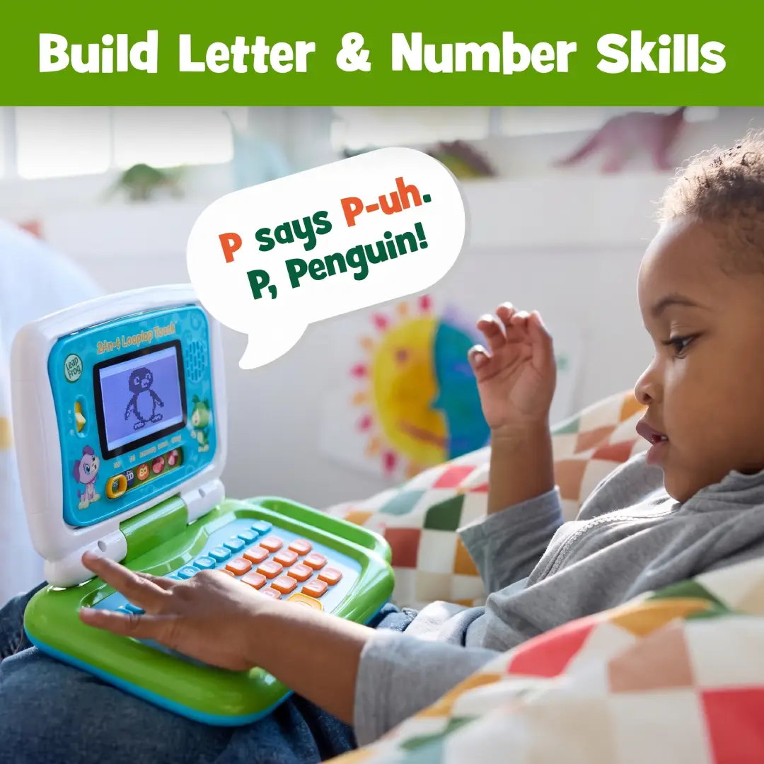 LeapFrog 2-in-1 LeapTop Touch Educational Laptop Toy for Kids image 2
