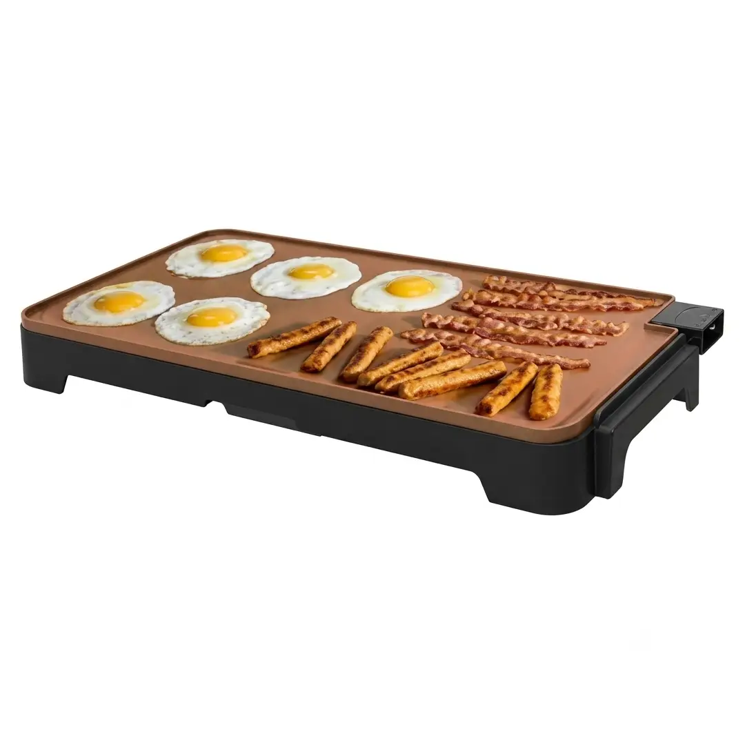 bella XL Electric Ceramic Titanium Griddle 12 x 22 image 2
