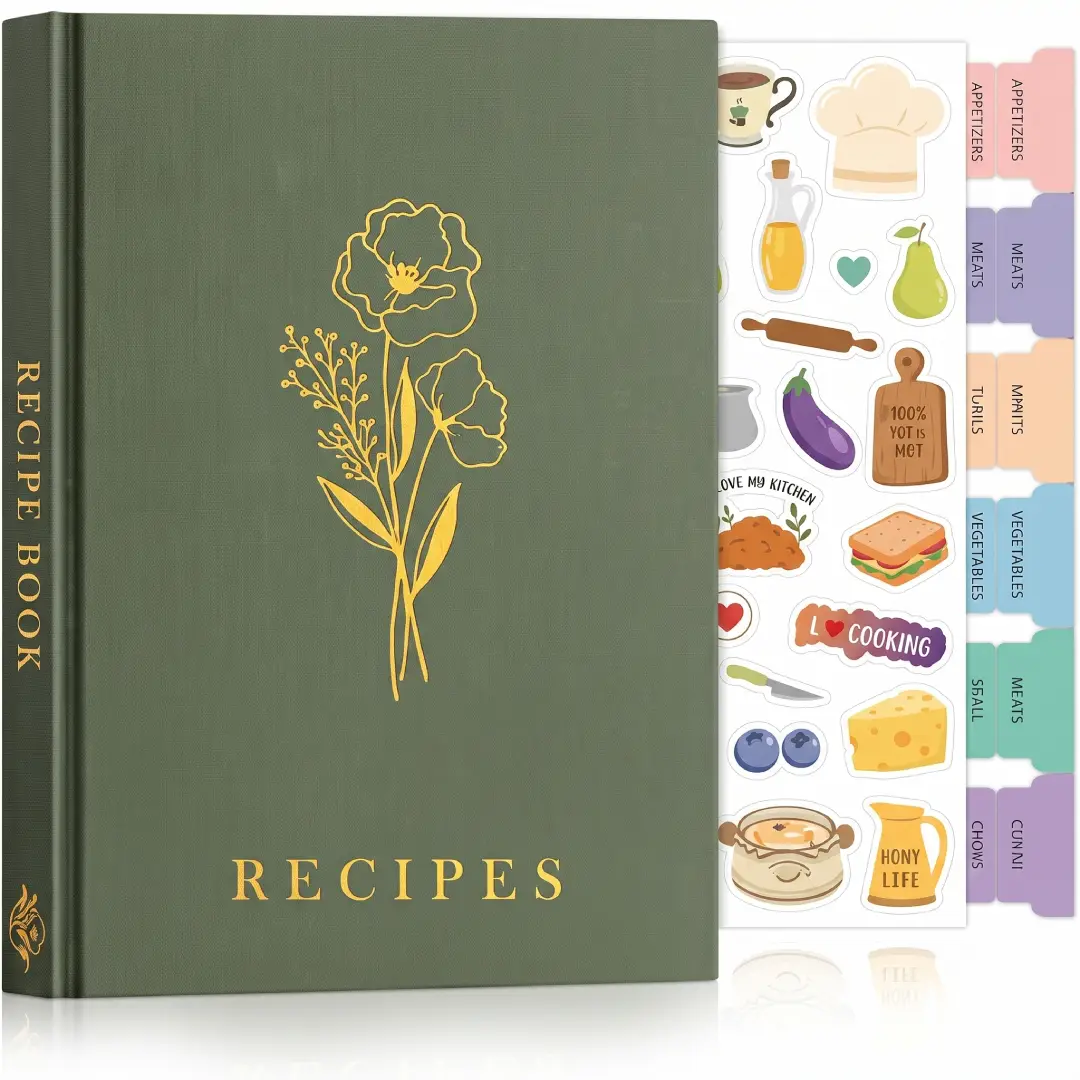 Leather Blank Recipe Book to Write Your Own Recipes image 3