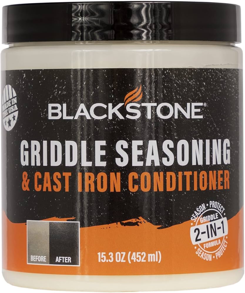 BLACKSTONE 4146 Griddle Seasoning and Cast Iron Conditioner, White
