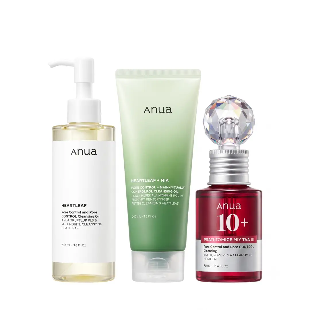Anua 3-Step Glass Skin Beginner Set Korean Skincare Routine