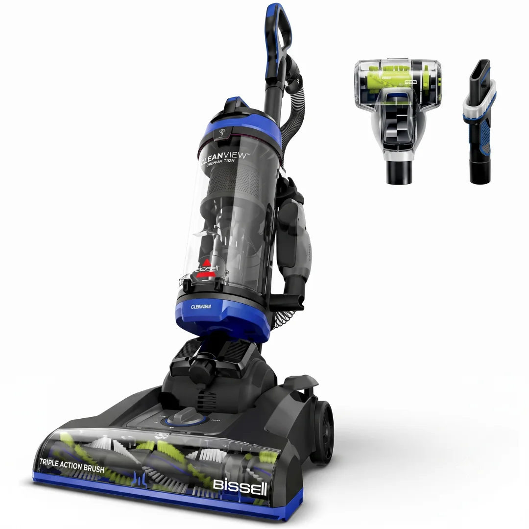 Bissell CleanView Swivel Upright Vacuum with Triple Action Brush Roll image 2