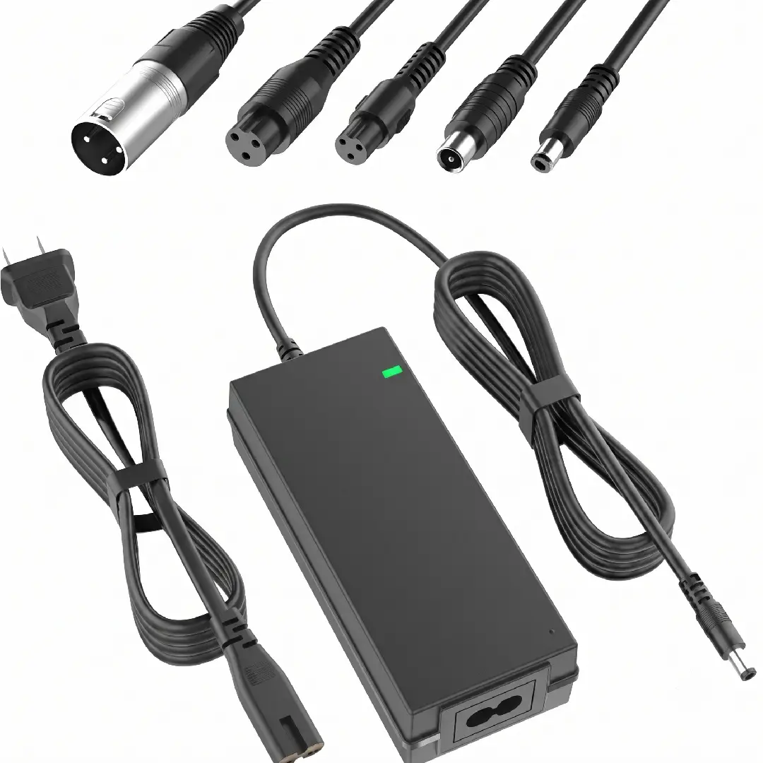 42V 2A Electric Scooter Power Adapter for 24-36V Batteries