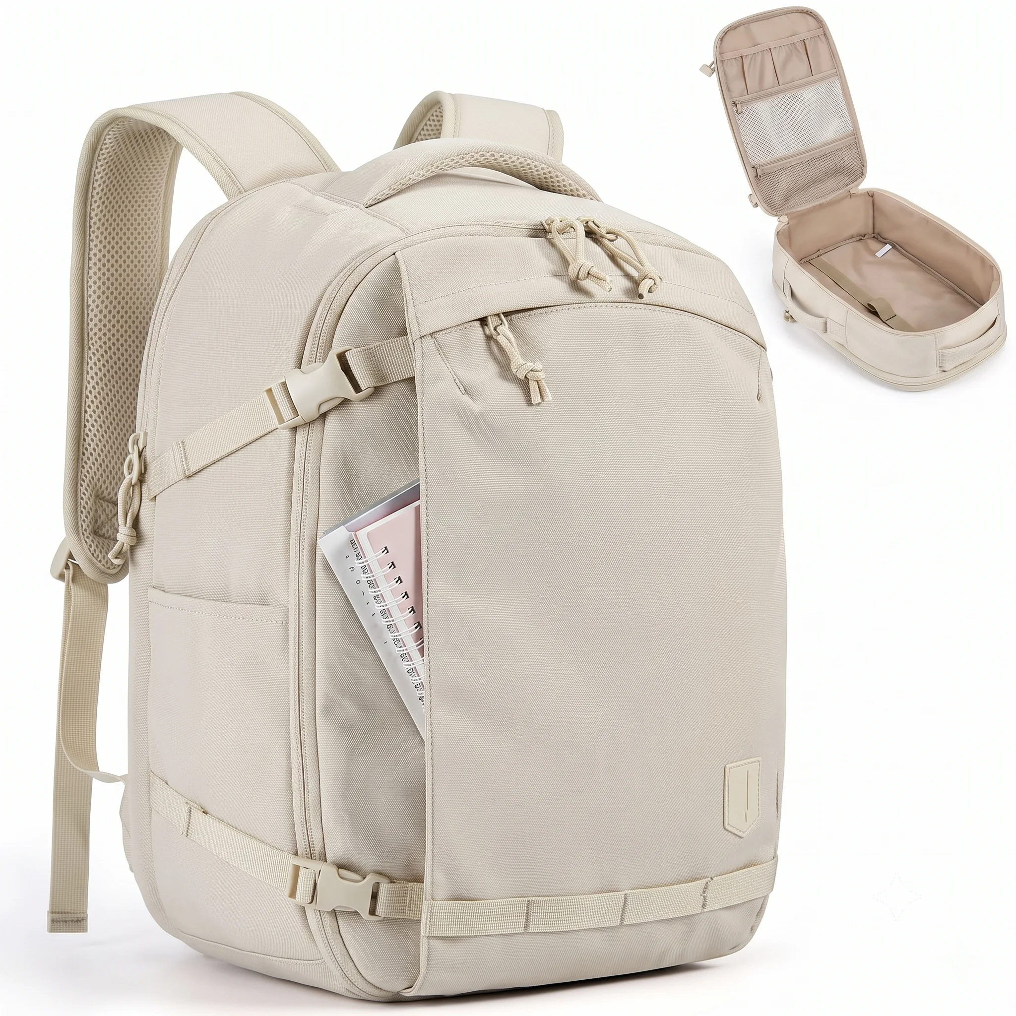 BAGSMART Travel Backpack for Women 15.6 Inch Carry-On Bag
