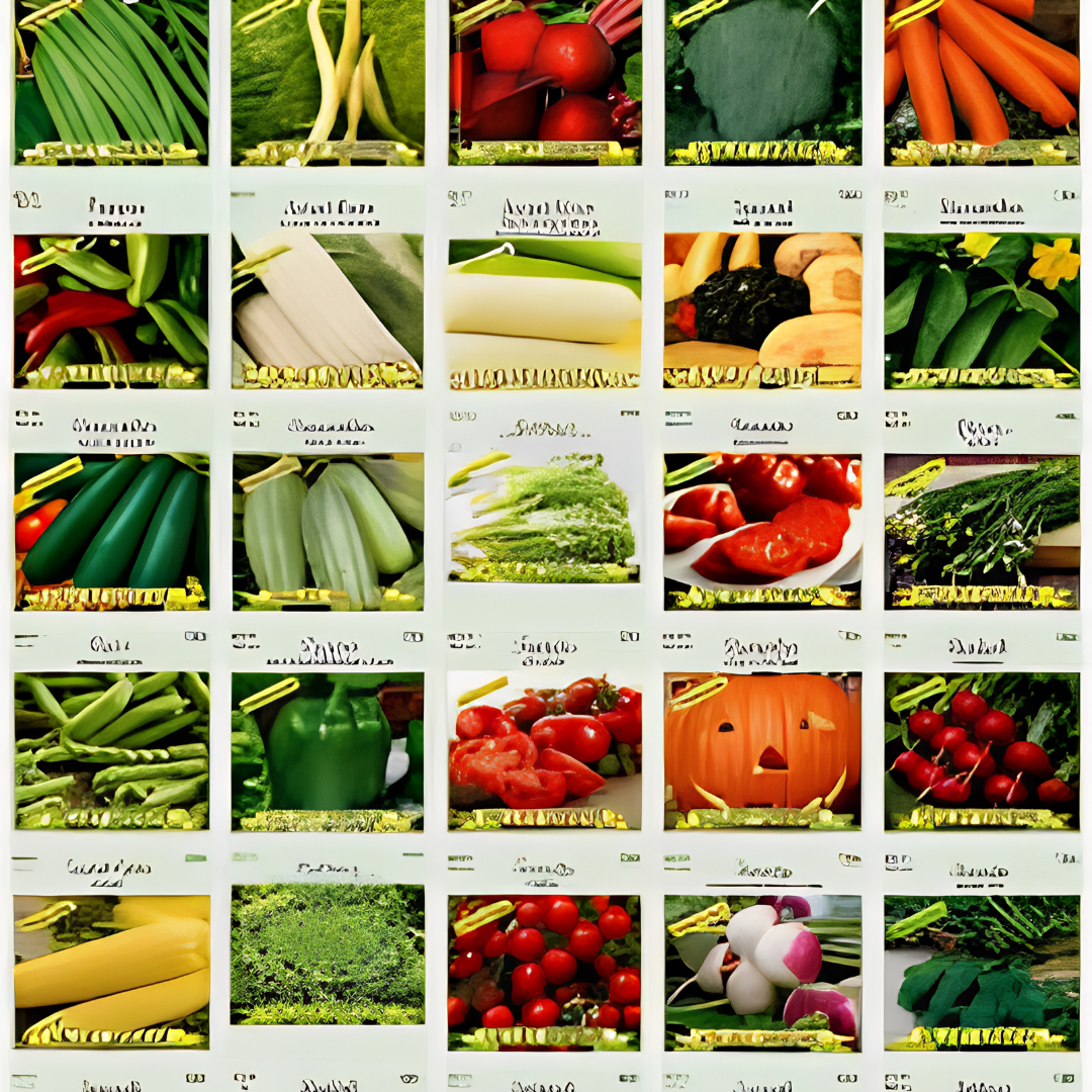 30 Pack Heirloom Vegetable Garden Seeds Non-GMO Variety Kit image 2