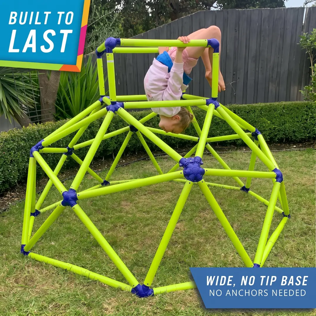 Kids Climbing Tower with Monkey Bars – Indoor & Outdoor Climbing Dome Playset for Ages 3–8 image 2