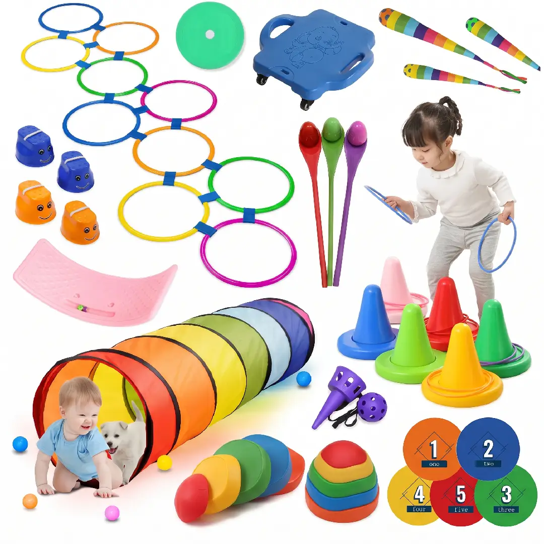 Kids Balance Stones Sensory Training Toys image 1