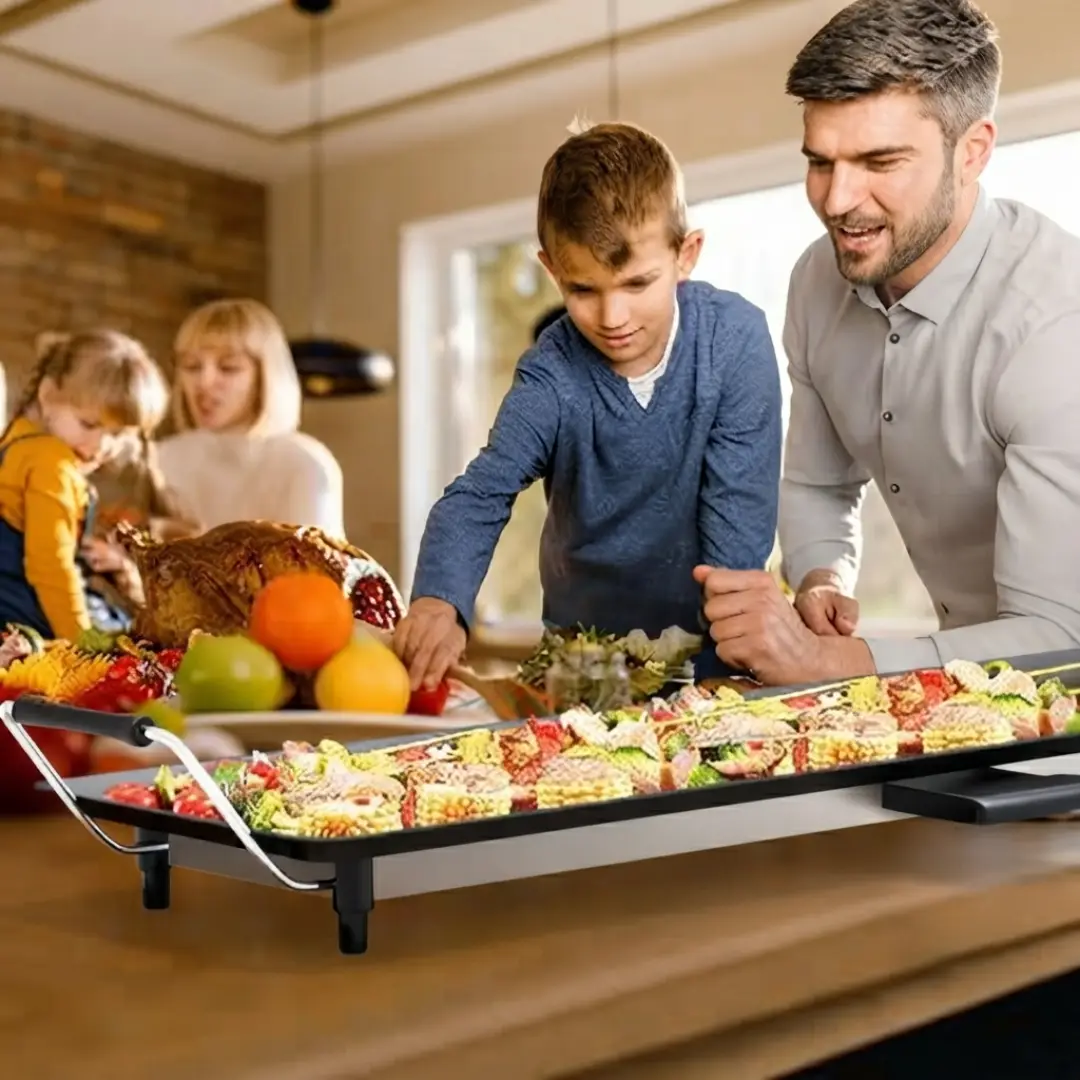 Costzon 35 Inch Electric Griddle 2000W image 2