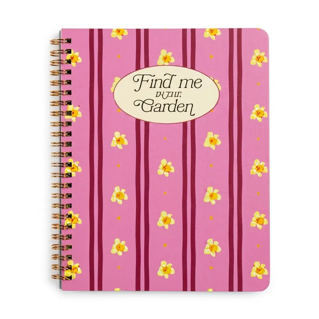 ban.do Rough Draft Mini Spiral Notebook Find Me in the Garden image 2
