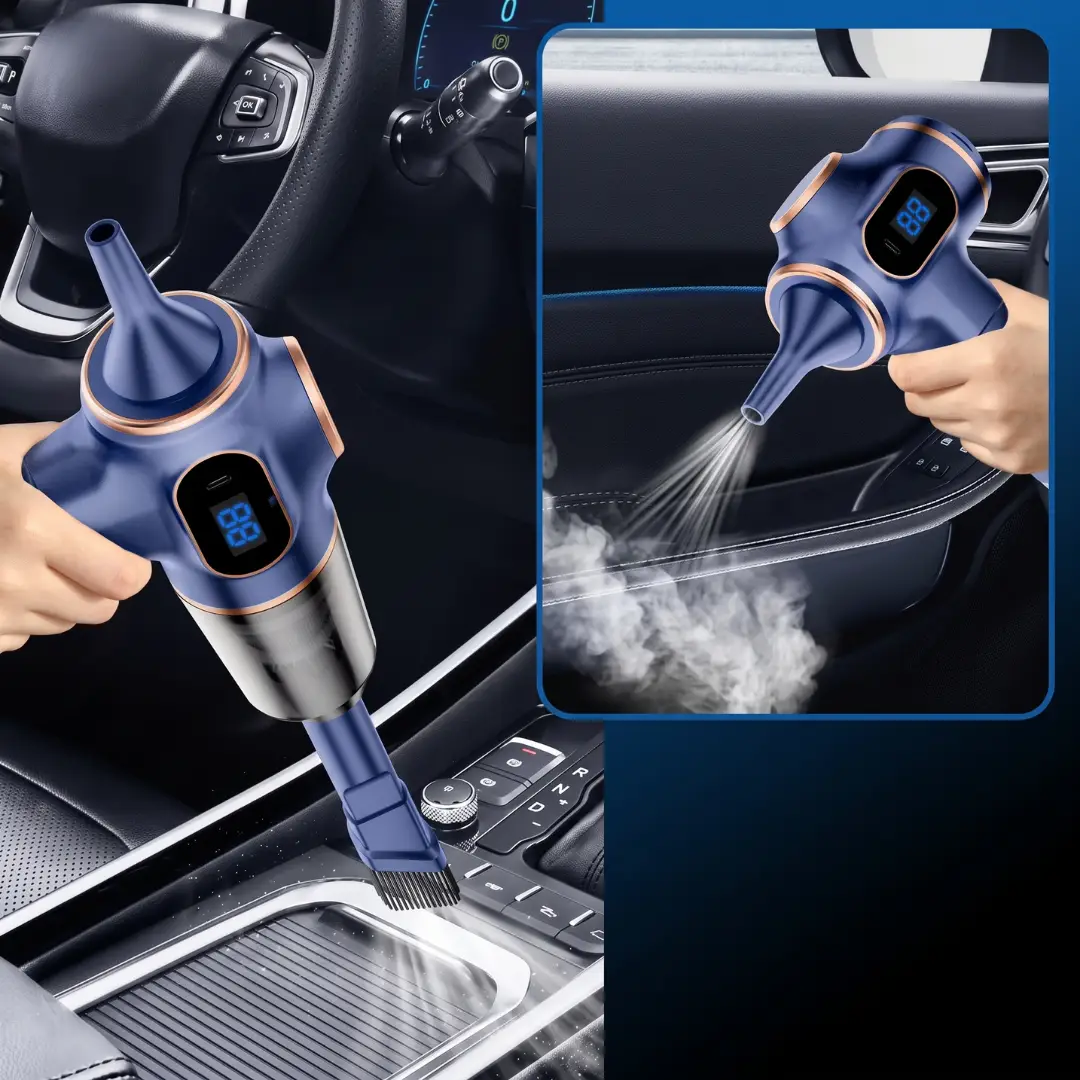 Wireless Mini Car Vacuum Cleaner, High-Power Portable Handheld Vacuum for Car, Sofa, Carpet & Home image 4