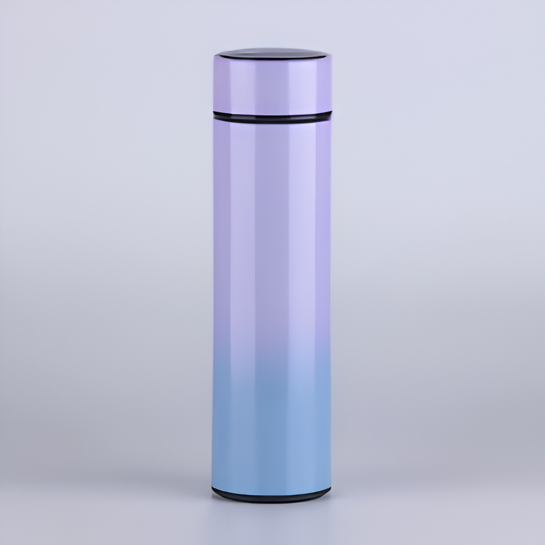 500ml Smart Thermos Bottle Stainless Steel LCD Temperature Cup