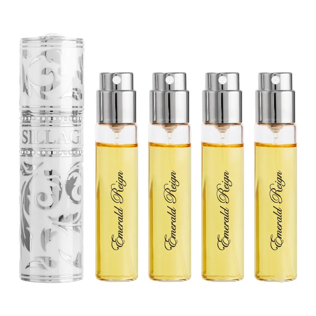 House of Sillage Arabesque Emerald Reign Blanche Absolue Travel Spray Set image 2