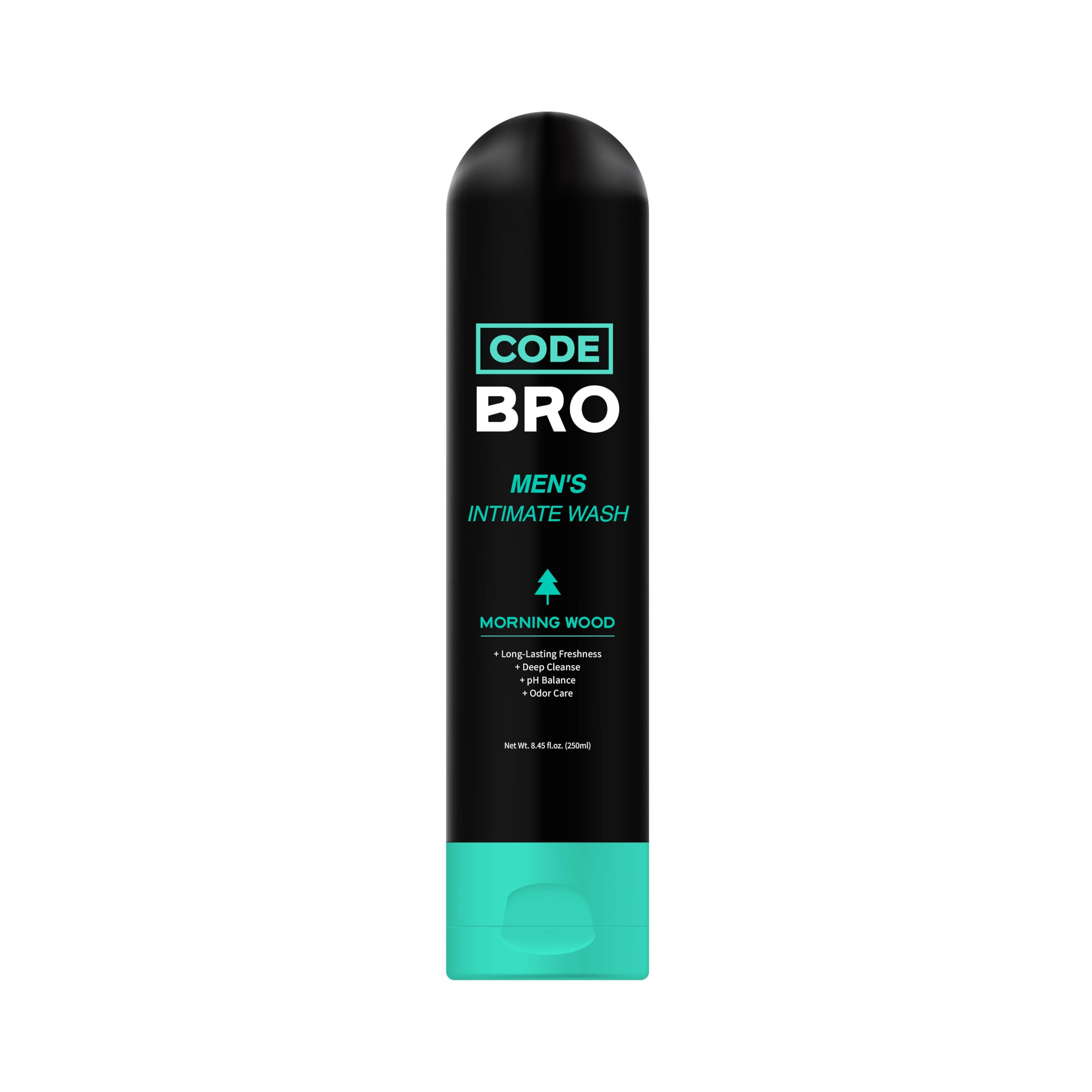 Men's Intimate Wash Morning Wood - Shower Stuff for Men (250ml, 8.45 fl oz)