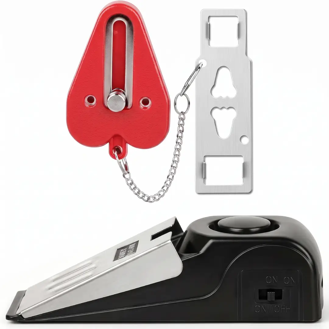 Portable Door Lock for Travel Hotel and Home Security image 1