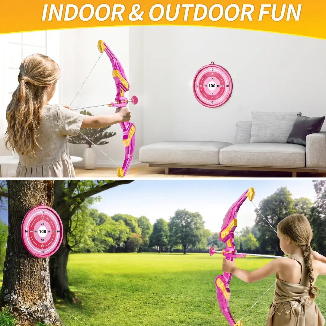 Kids Bow and Arrow Archery Toy Set image 2