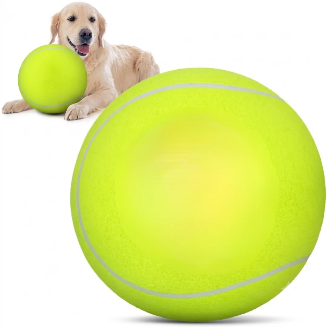 Giant Dog Tennis Ball 9.5 Inch Large Outdoor Fetch Toy image 2