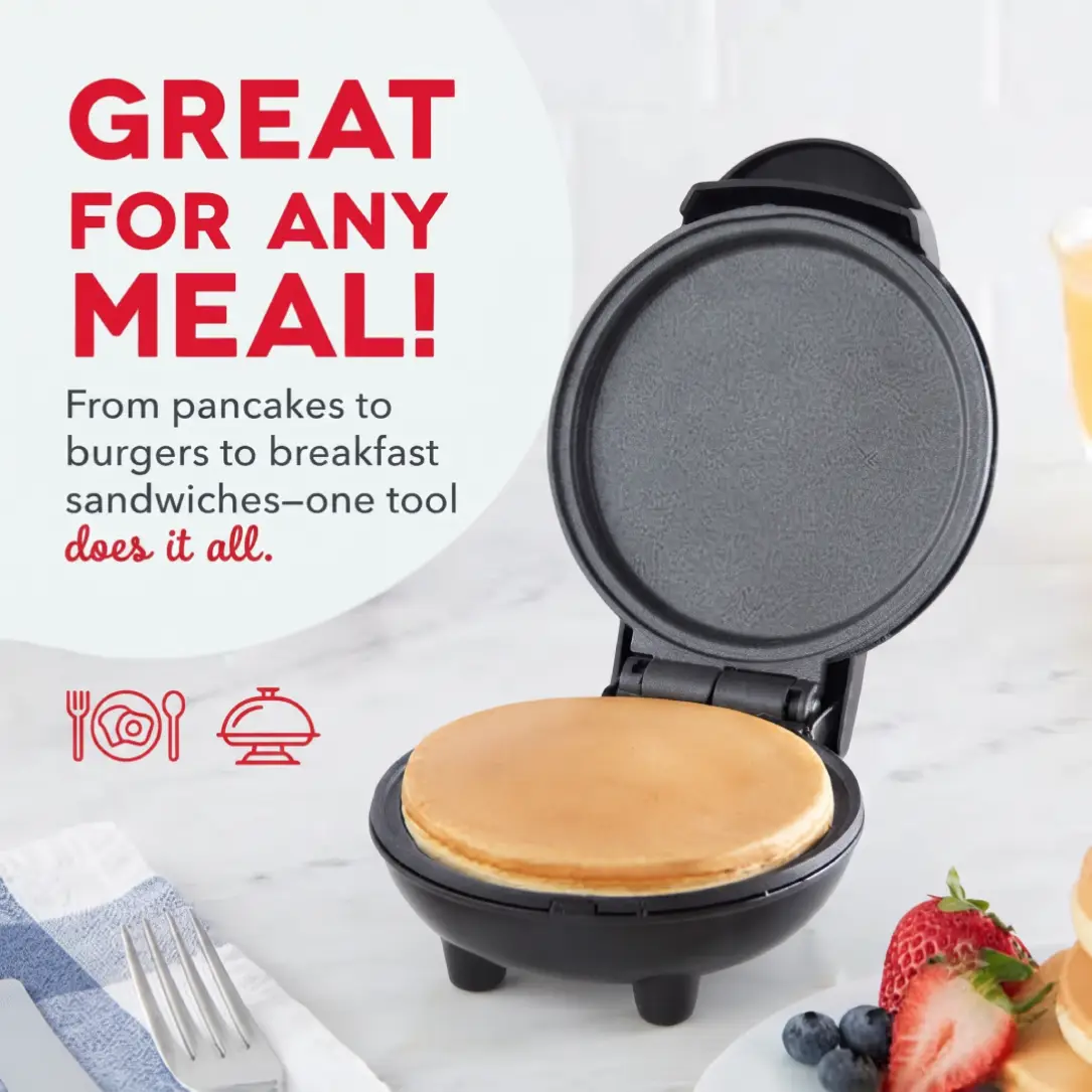 Dash Mini Maker Griddle Nonstick Compact Griddle image 2