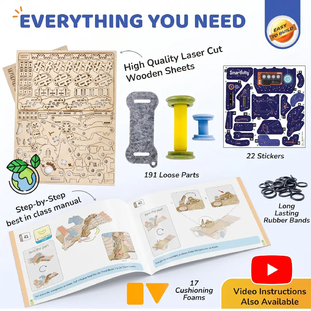 Smartivity Robotic Mechanical Hand STEM Toy image 2