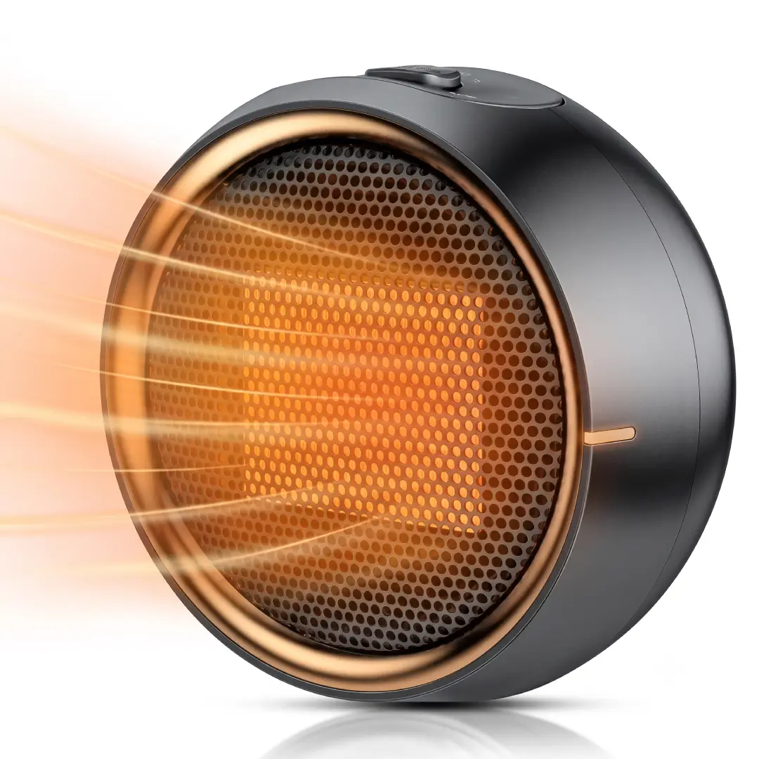 ASNUG 500W Portable Mini Ceramic Space Heater