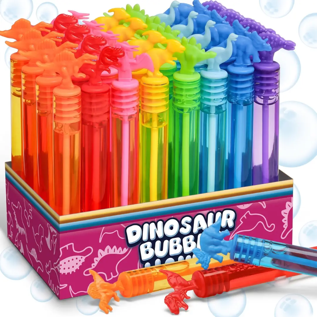 32 Pack Mini Bubble Wands for Kids Party Favors image 1