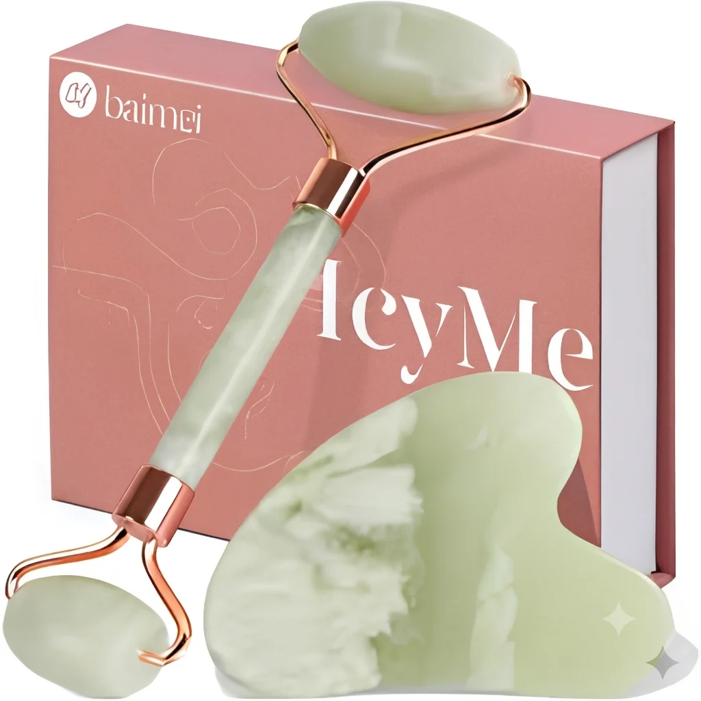 BAIMEI Ice Roller for Face and Gua Sha Facial Tool Set image 2