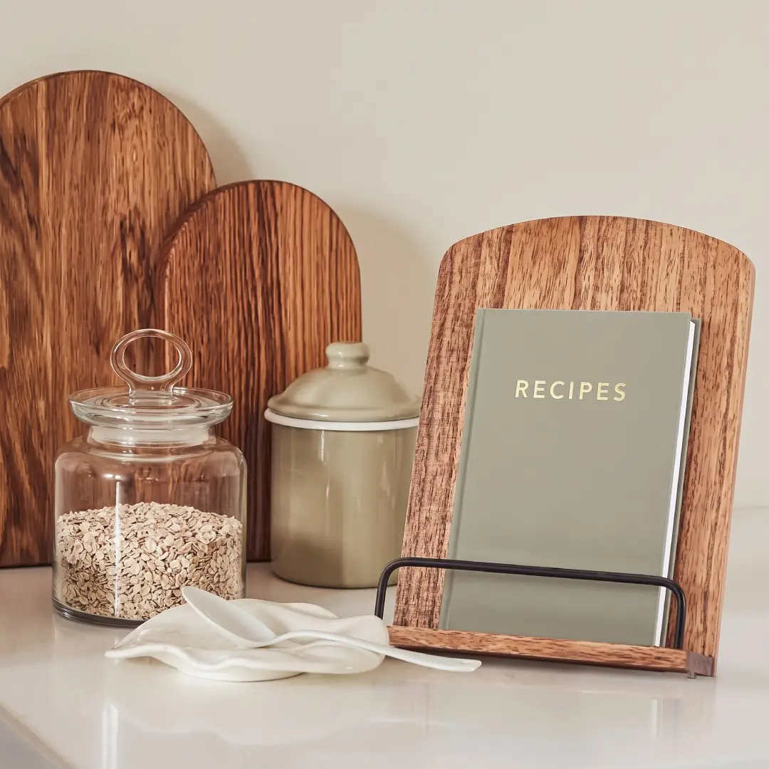 Aesthetic Blank Recipe Book with Waterproof Cover image 2