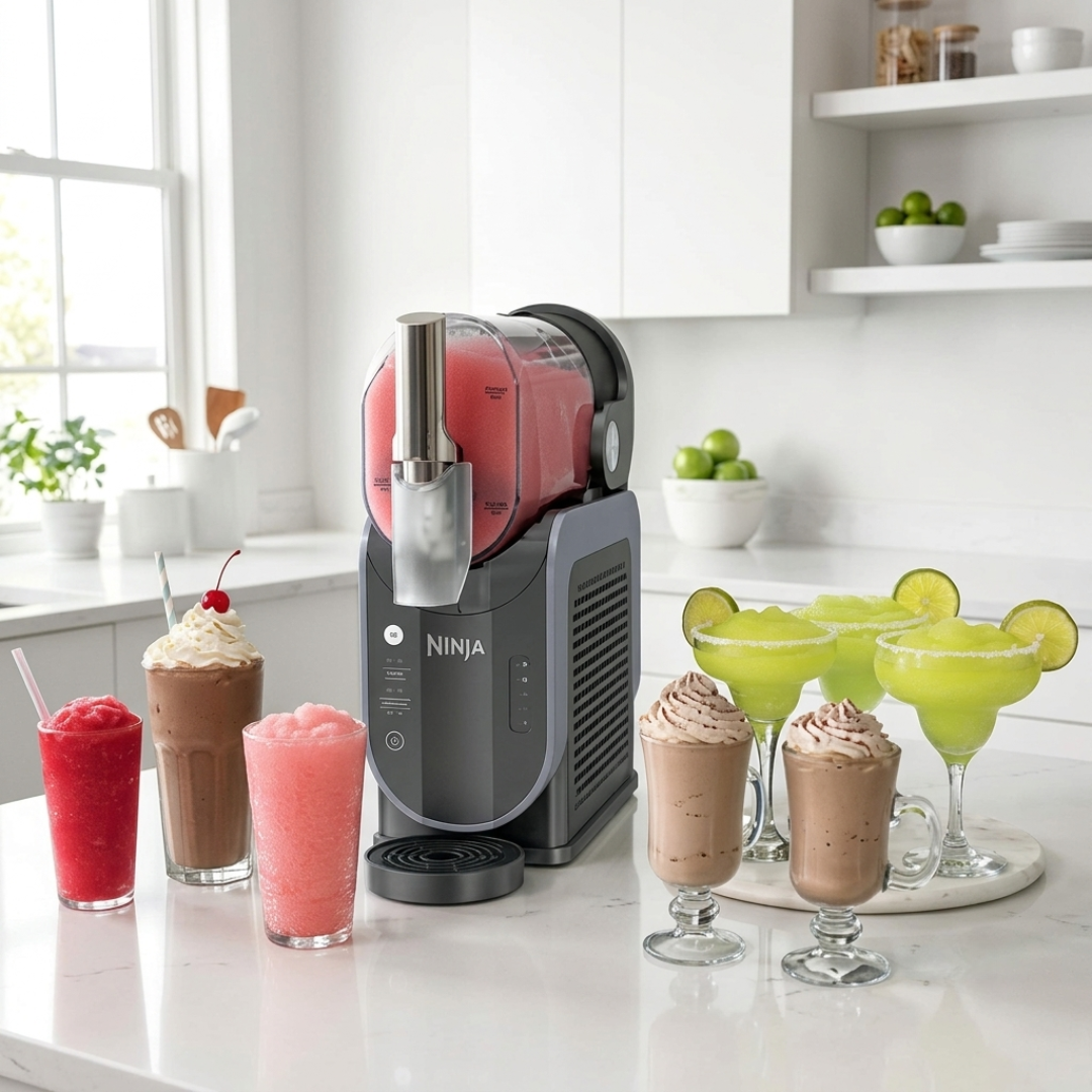 Ninja SLUSHi Professional Frozen Drink Maker – 88oz, RapidChill Technology, FS301