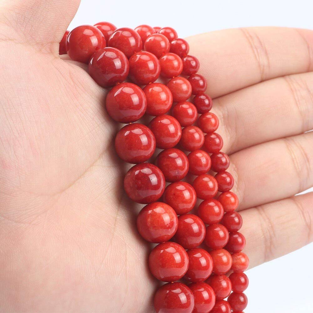 Natural Stone Red Persian Gulf Agate Beads Round Loose Spacer Bead 8 10 12mm for Jewelry Making DIY Bracelet Necklace Accessory