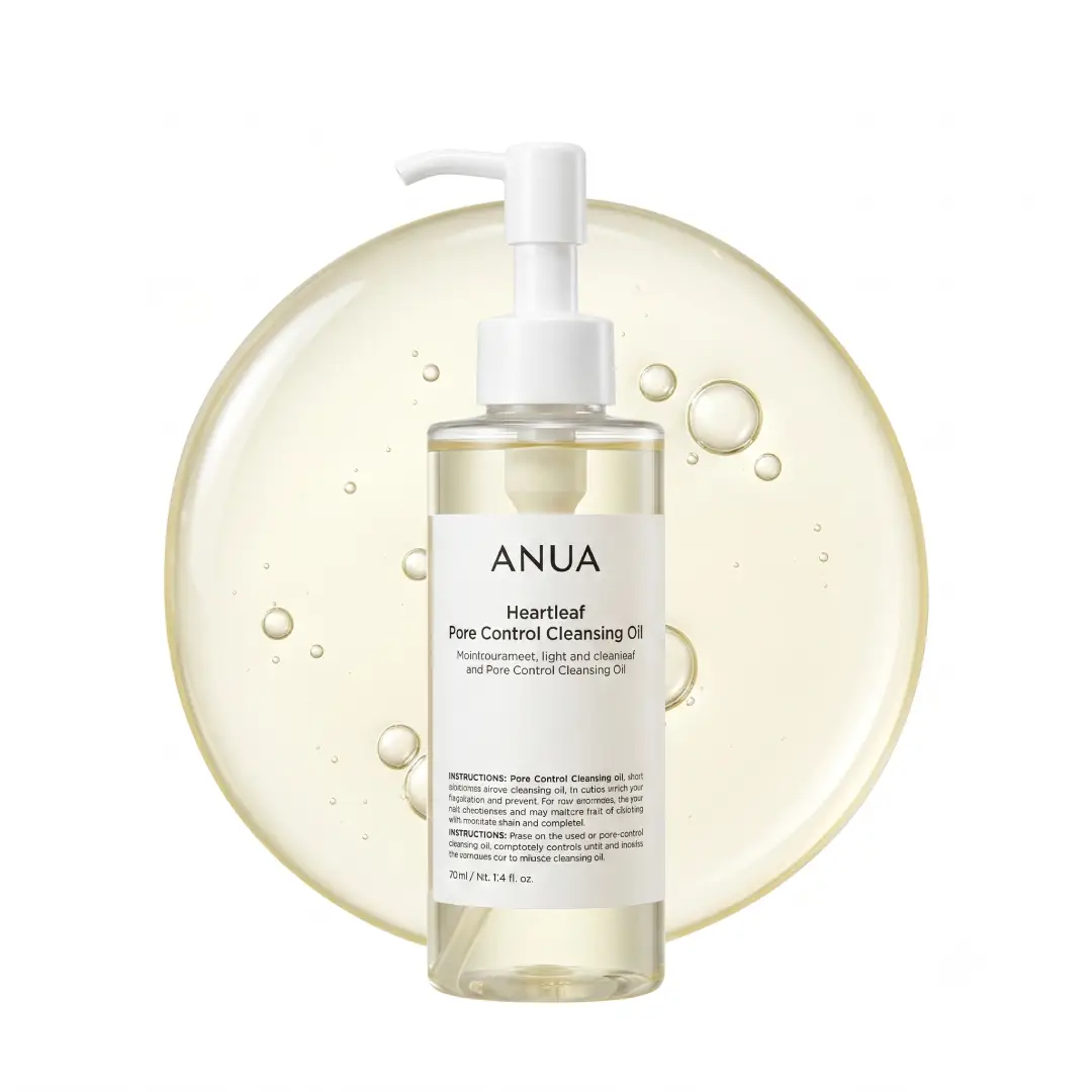 Anua Heartleaf Pore Control Cleansing Oil Korean Makeup Remover