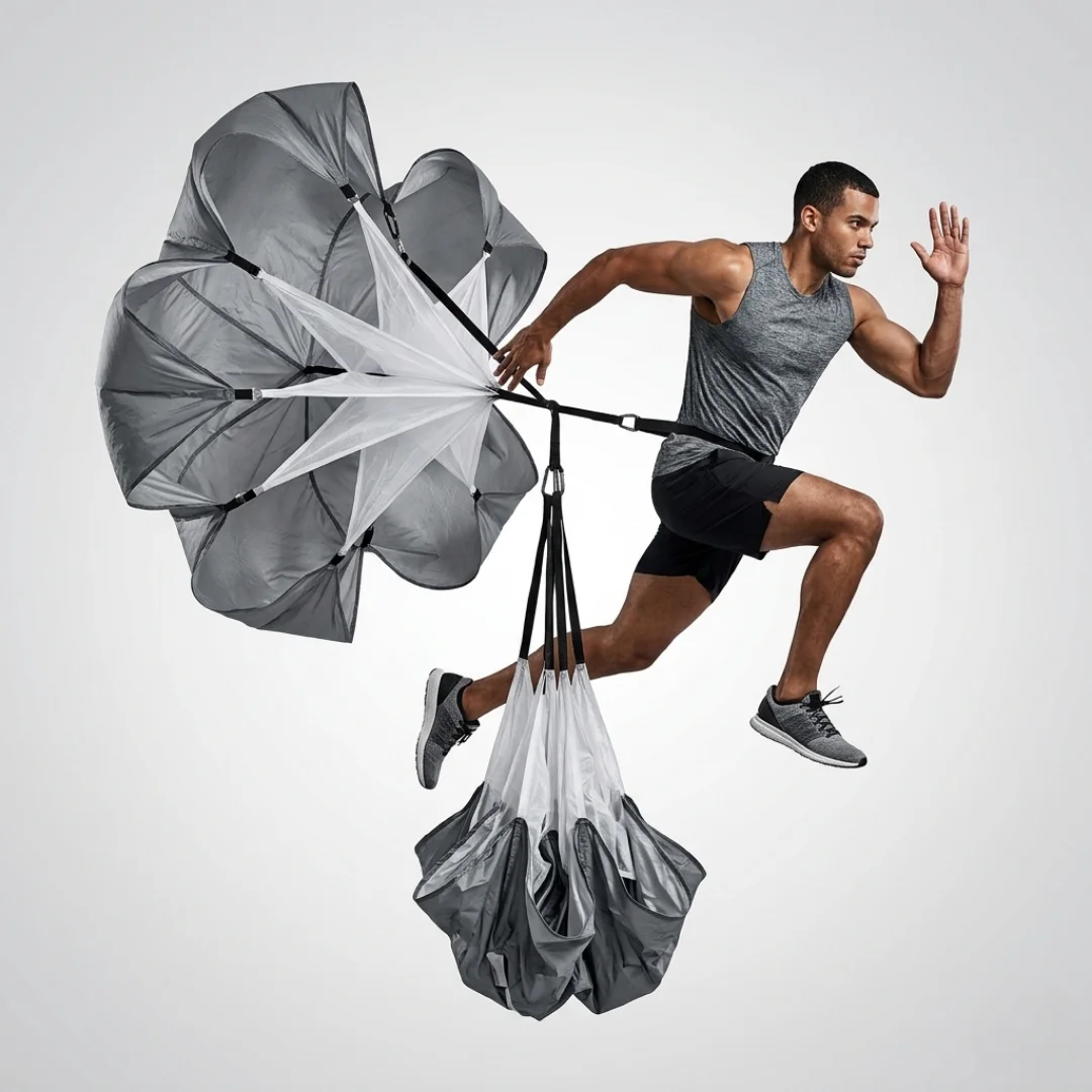 Speed Training Running Parachute 56 Inch Resistance Chute with Carry Bag image 3