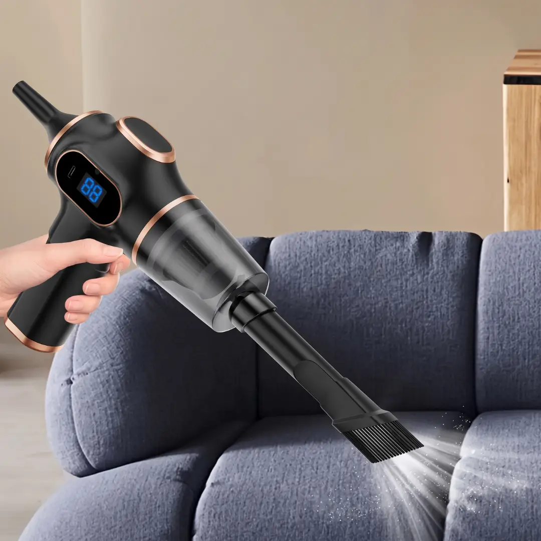 Wireless Mini Car Vacuum Cleaner, High-Power Portable Handheld Vacuum for Car, Sofa, Carpet & Home image 5