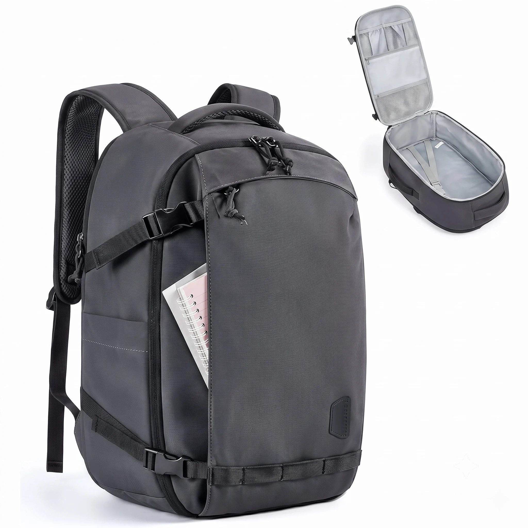BAGSMART Travel Backpack for Women 15.6 Inch Carry-On Bag image 2