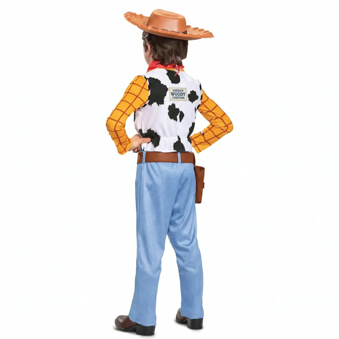 Woody Classic Child Costume for Kids – Cowboy Halloween Dress-Up Outfit with Hat & Accessories image 2