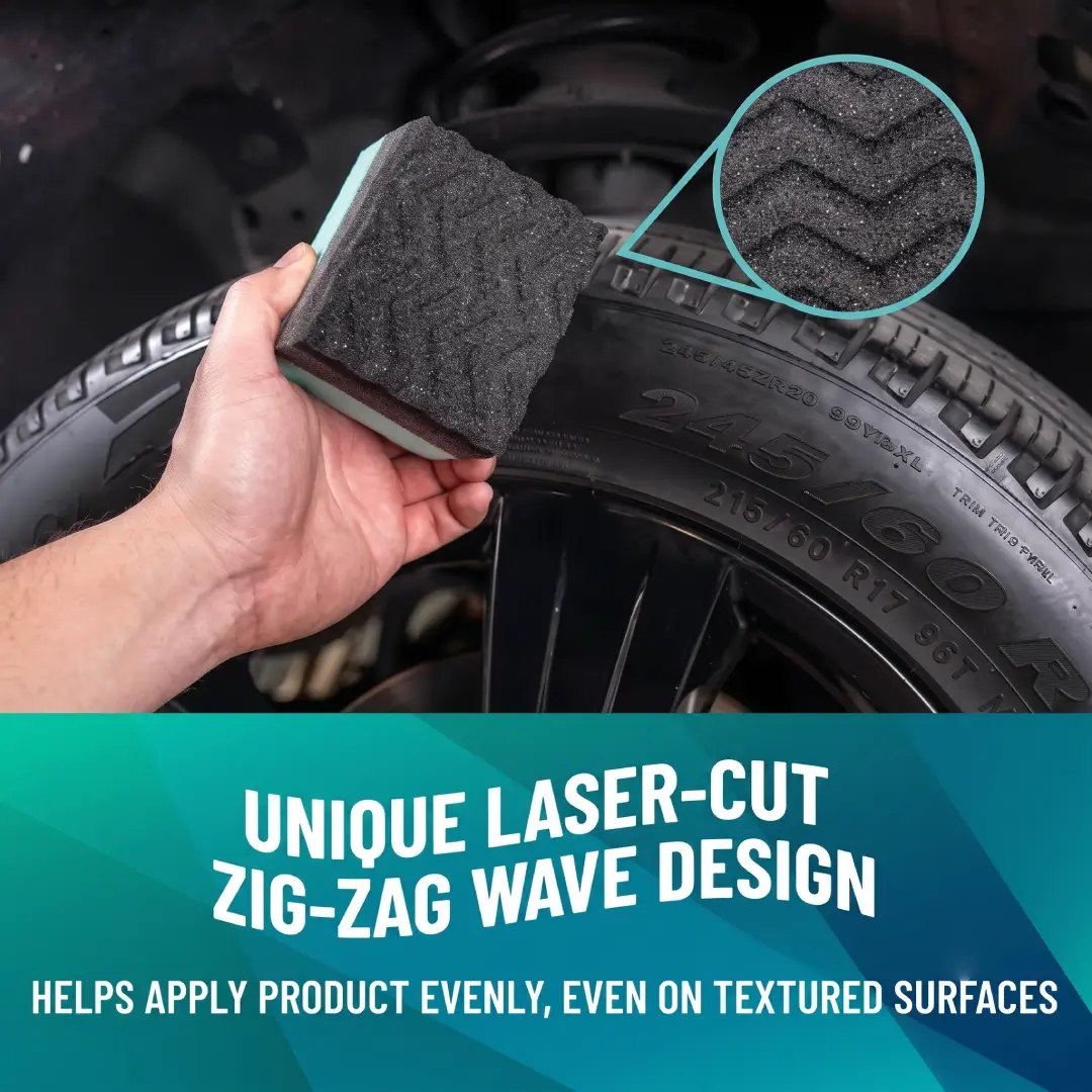 Chemical Guys Wonder Wave Tire Shine Applicator Pads image 3