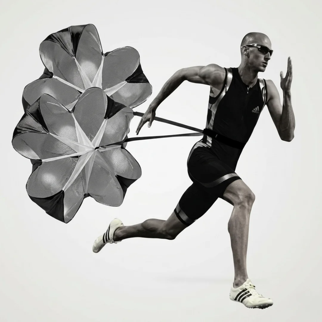 Speed Training Running Parachute 56 Inch Resistance Chute with Carry Bag image 2