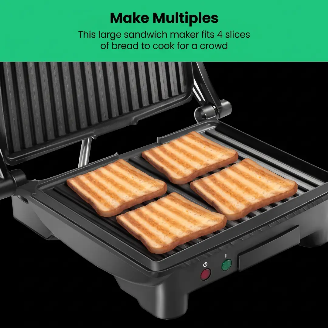 Chefman Panini Press Grill and Sandwich Maker image 1
