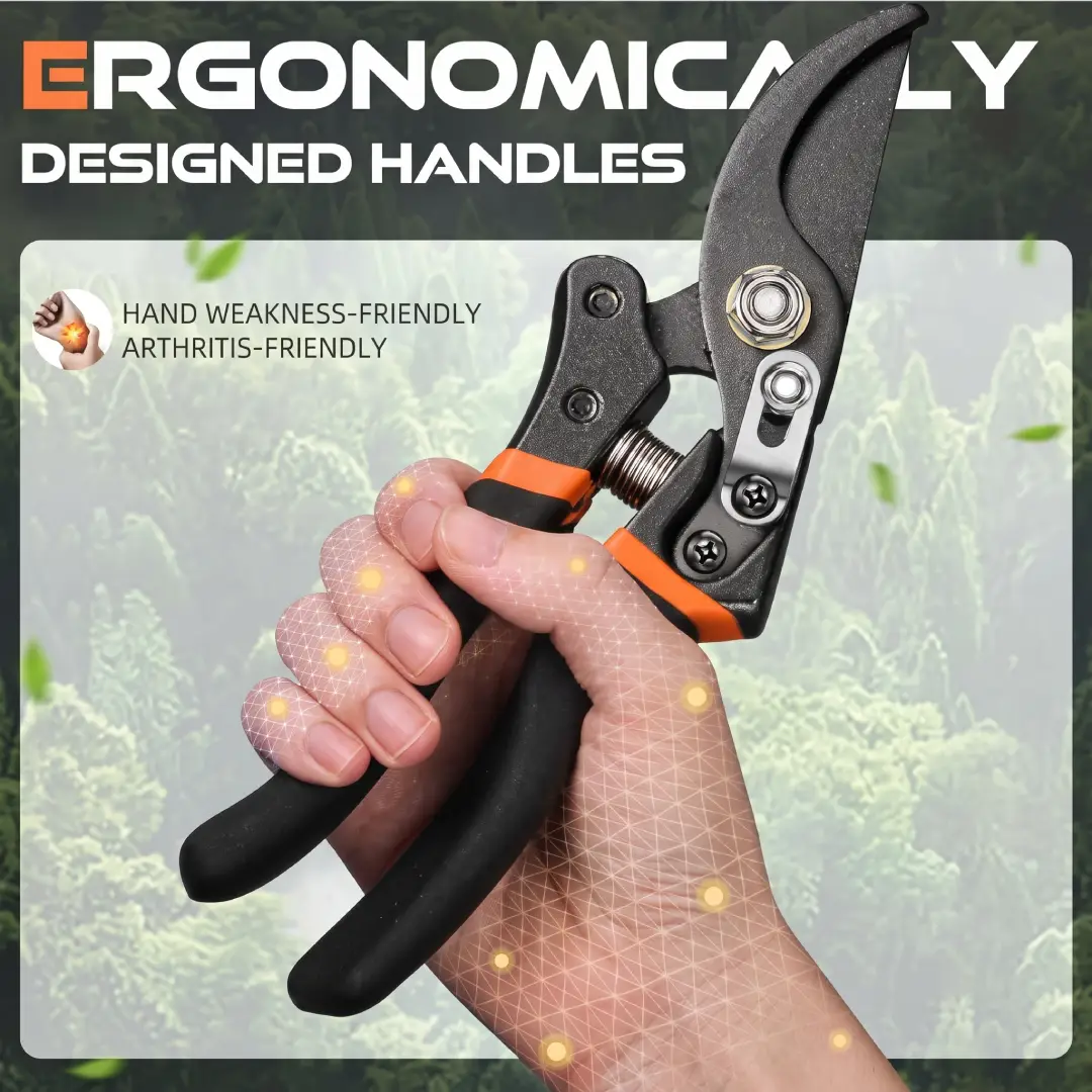 DECERK 8.5 Inch Professional Pruning Shears image 2