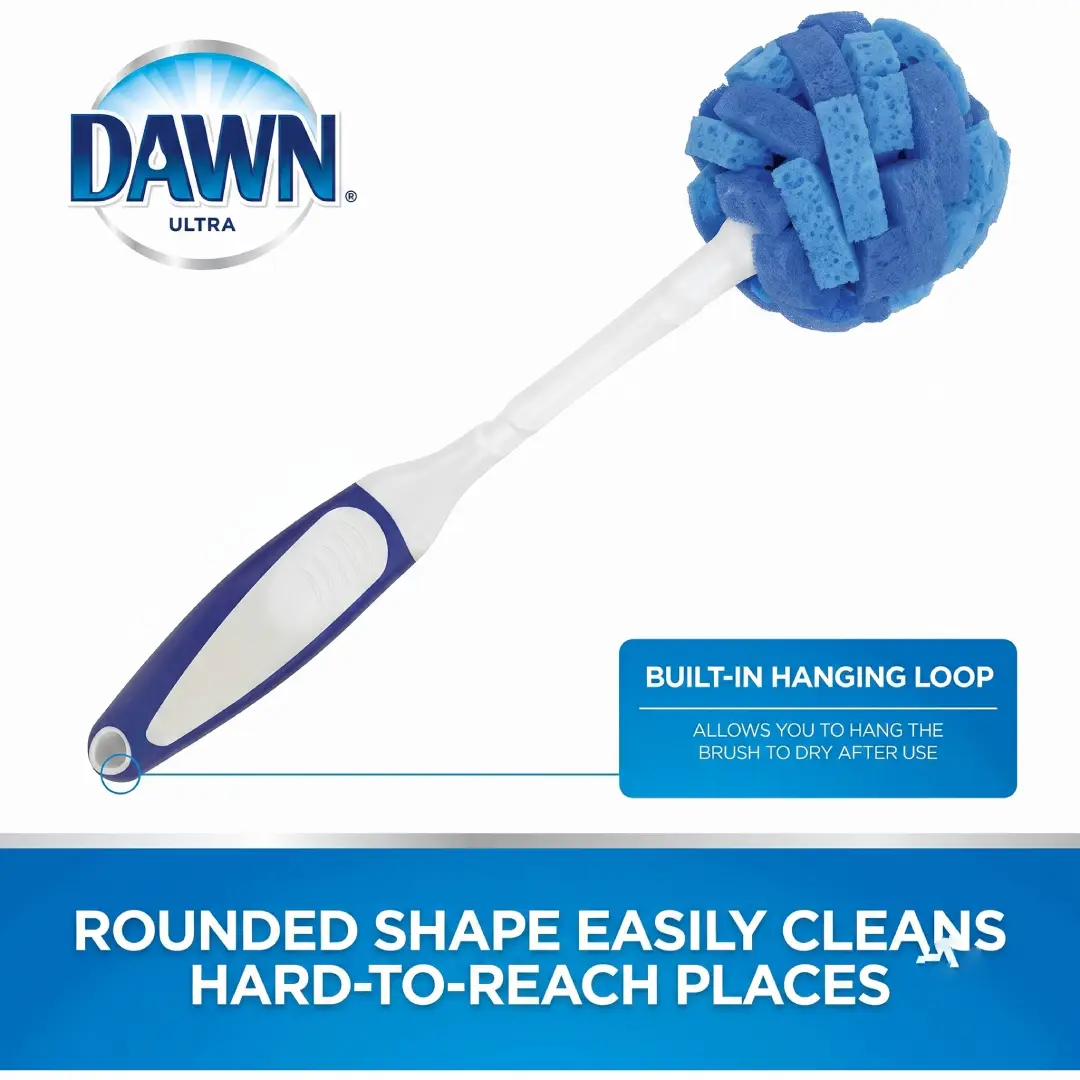 Dawn Ultra Puff Glassware and Dish Cleaning Brush image 3