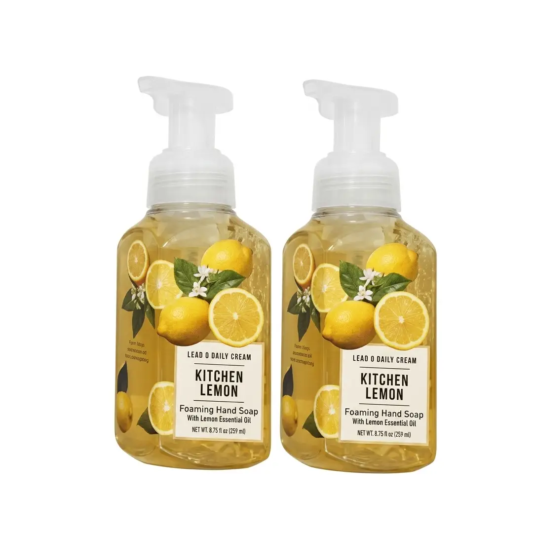 Bath and Body Works Kitchen Lemon Foaming Hand Soap 2 Pack image 2
