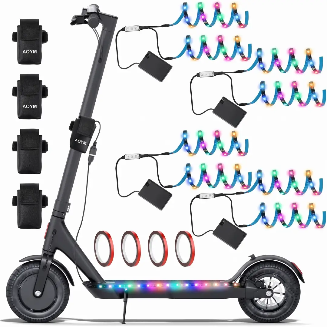 Waterproof LED Strip Lights for Bicycle Scooter and Skateboard image 3