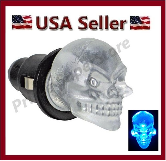 Custom Accessories 16500 Skull Dash Glow Light , White