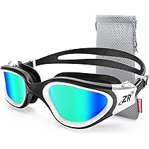 ZIONOR Swim Goggles, Upgraded G1 Polarized Swimming Goggles Anti-Fog for Adult Men Women