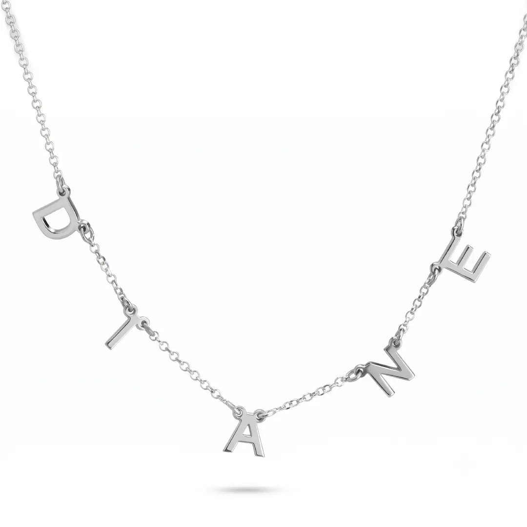 Custom Name Necklace Personalized Zirconia Choker image 3