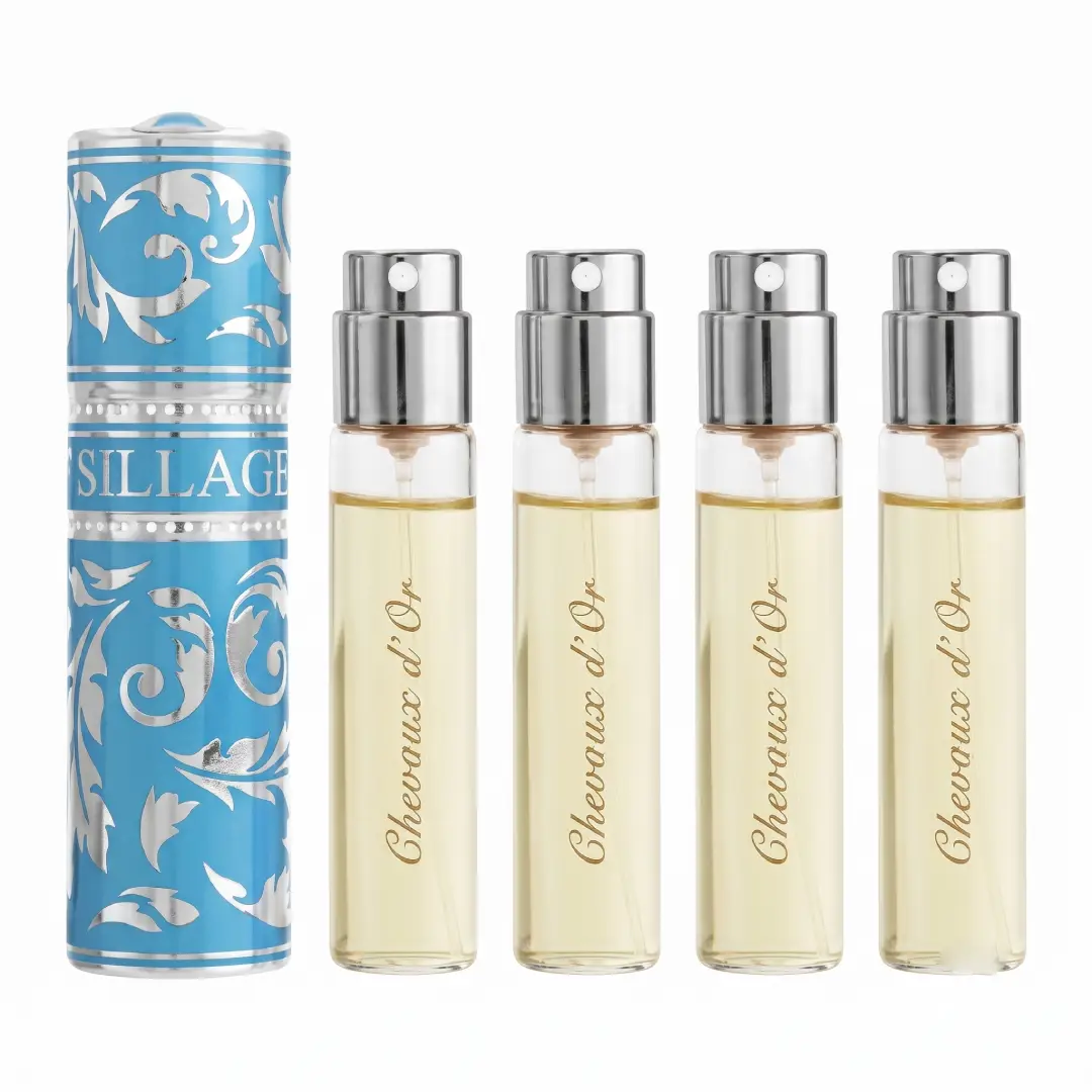 House of Sillage Arabesque Emerald Reign Bleu-Gris Travel Spray Set image 2