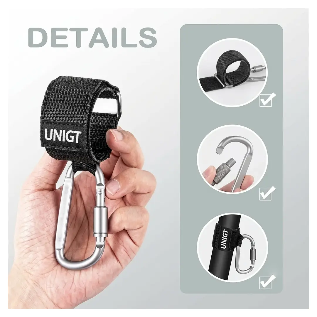 UTV Roll Cage Hook for Headsets Helmets and Goggles 2 Pack image 2