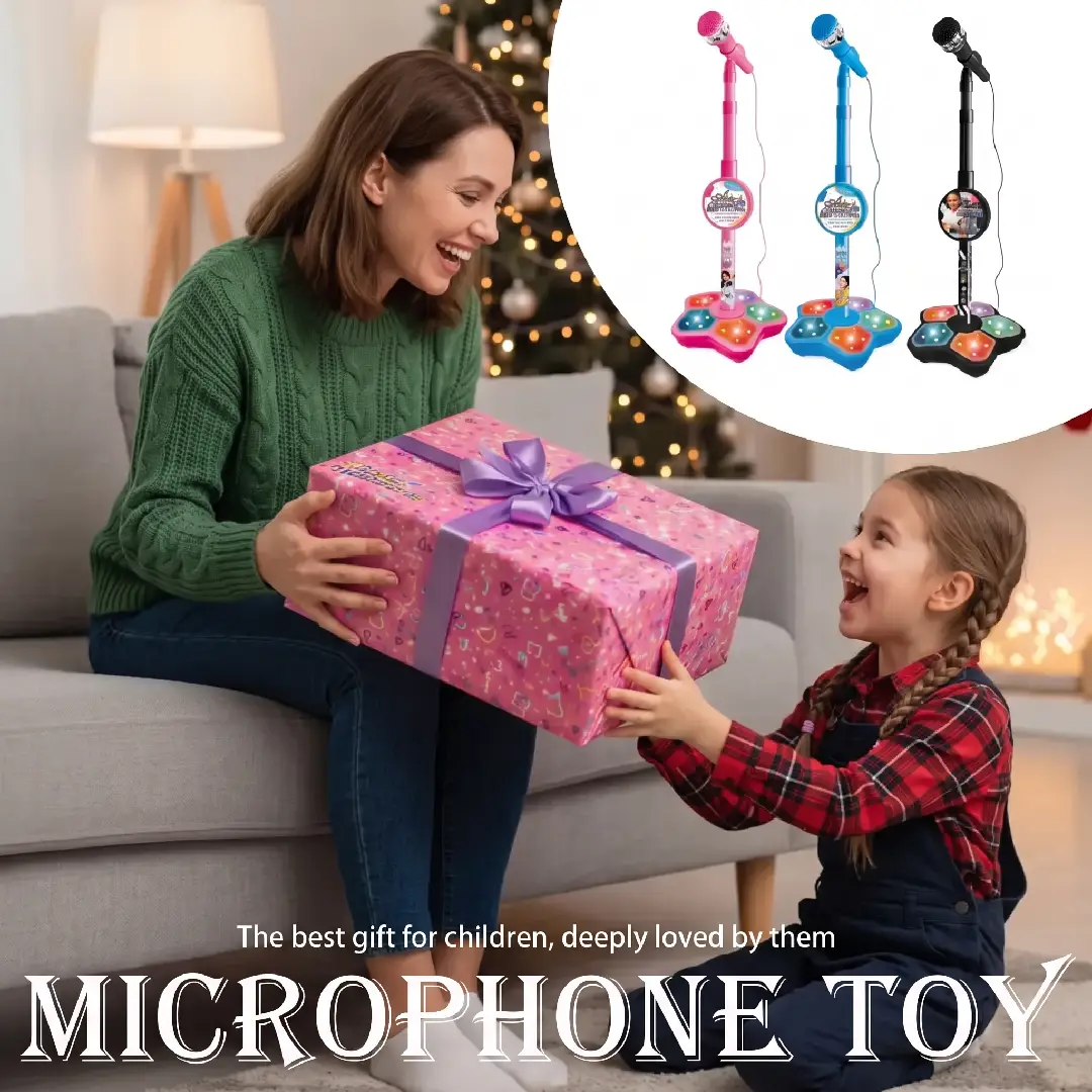 Kids Karaoke Microphone with Stand image 7