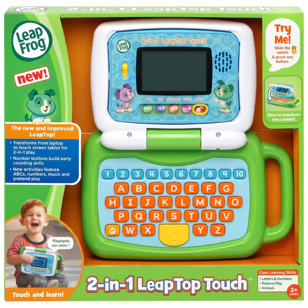 LeapFrog 2-in-1 LeapTop Touch Educational Laptop Toy for Kids image 8