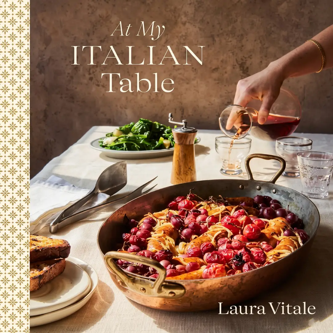 At My Italian Table Family Recipes Cookbook Hardcover image 2
